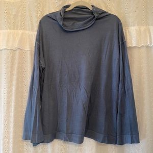 cowel neck free people shirt